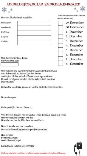 Formular Anmeldung (PDF)