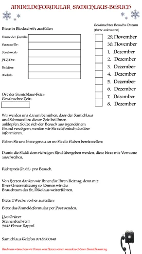 Formular Anmeldung (PDF)