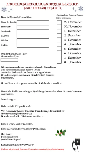 Formular Anmeldung (PDF)