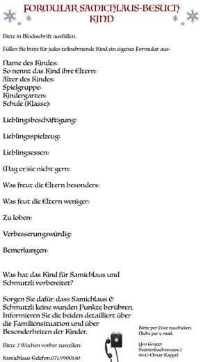 Formular Kind (PDF)